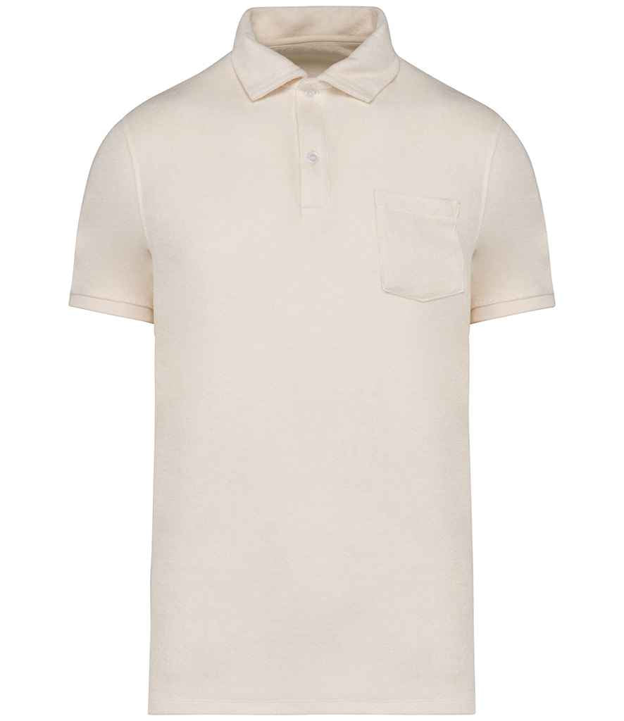 Native Spirit NS227 Terry Towel Polo Shirt - COOZO