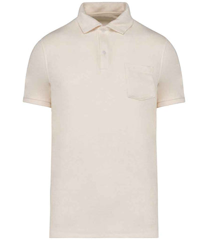 Native Spirit NS227 Terry Towel Polo Shirt - COOZO
