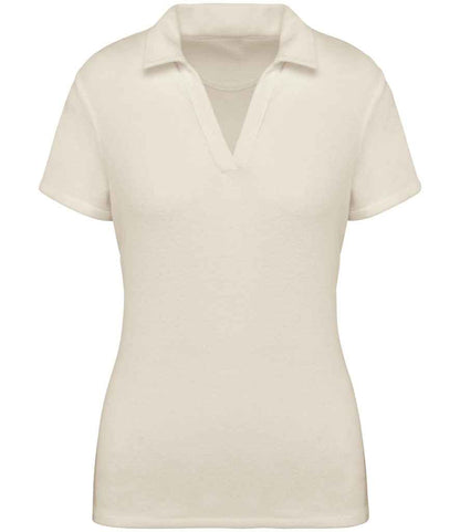 Native Spirit NS228 Ladies Terry Towel Polo Shirt - COOZO