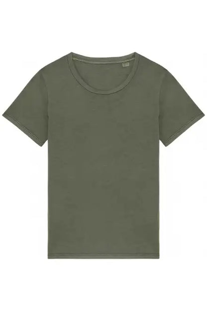 Native Spirit NS316 Ladies Faded T-Shirt Classic fit 100% organic ringspun combed cotton - COOZO
