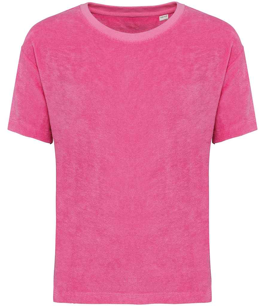 Native Spirit NS319 Kids Eco Friendly Terry Towel T-Shirt - COOZO