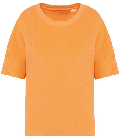 Native Spirit NS328 Ladies Terry Towel T-Shirt Oversized fit with drop shoulders - COOZO