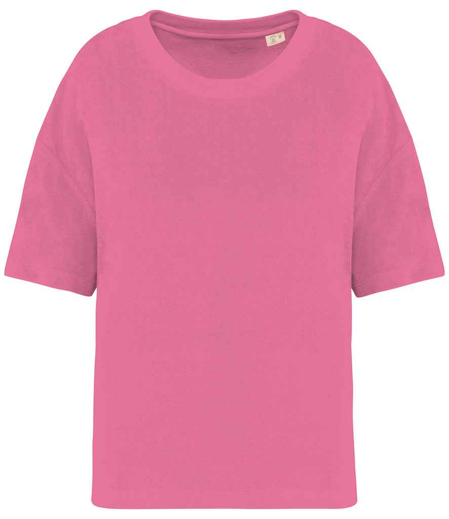 Native Spirit NS328 Ladies Terry Towel T-Shirt Oversized fit with drop shoulders - COOZO