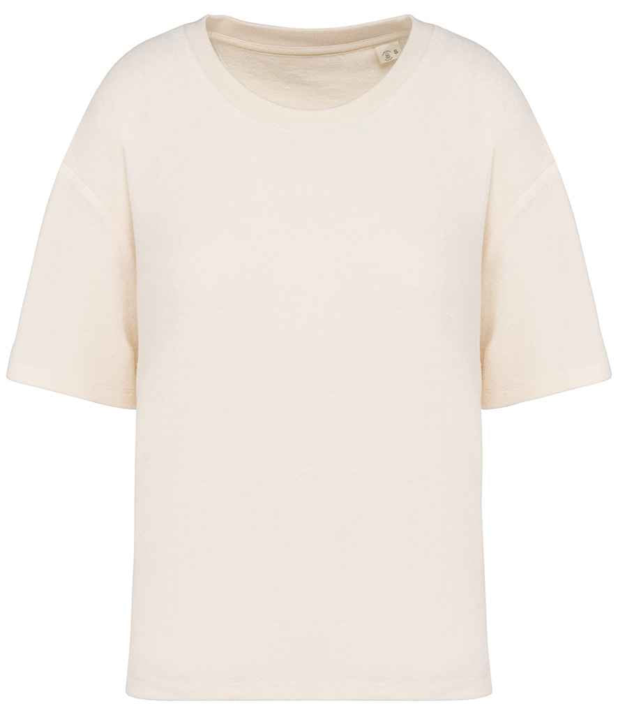Native Spirit NS328 Ladies Terry Towel T-Shirt Oversized fit with drop shoulders - COOZO