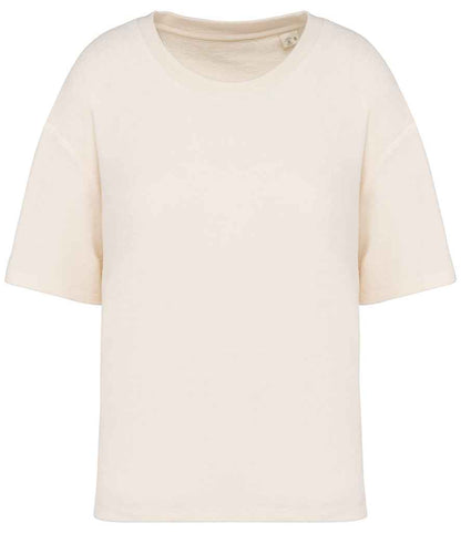 Native Spirit NS328 Ladies Terry Towel T-Shirt Oversized fit with drop shoulders - COOZO