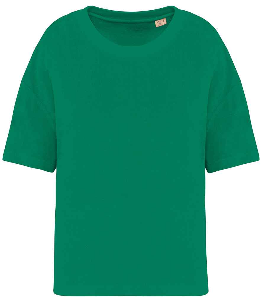 Native Spirit NS328 Ladies Terry Towel T-Shirt Oversized fit with drop shoulders - COOZO