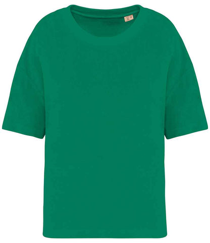 Native Spirit NS328 Ladies Terry Towel T-Shirt Oversized fit with drop shoulders - COOZO