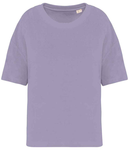 Native Spirit NS328 Ladies Terry Towel T-Shirt Oversized fit with drop shoulders - COOZO