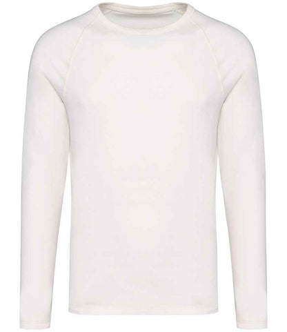 Native Spirit NS338 Raglan Long Sleeve Washed T-Shirt - COOZO
