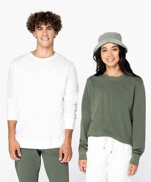 Native Spirit NS414 Unisex Terry 280 Sweatshirt Drop shoulder style French terry inner - COOZO