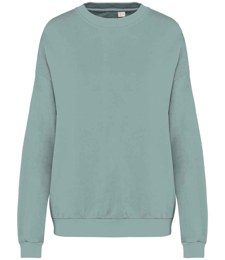 Native Spirit NS415 Unisex Terry 280 Oversized Sweatshirt Drop shoulder style 100% organic ringspun combed cotton - COOZO