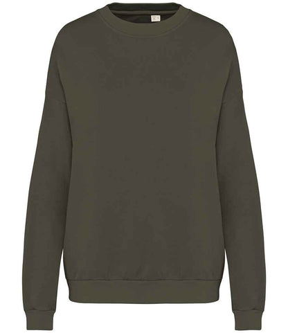 Native Spirit NS415 Unisex Terry 280 Oversized Sweatshirt Drop shoulder style 100% organic ringspun combed cotton - COOZO