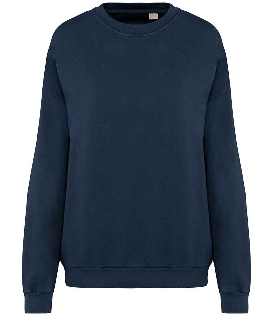 Native Spirit NS415 Unisex Terry 280 Oversized Sweatshirt Drop shoulder style 100% organic ringspun combed cotton - COOZO