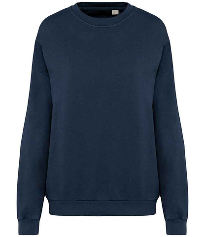 Native Spirit NS415 Unisex Terry 280 Oversized Sweatshirt Drop shoulder style 100% organic ringspun combed cotton - COOZO