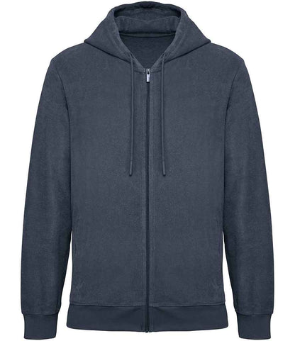Native Spirit NS419 Terry Towel Full Zip H/Sweat - COOZO