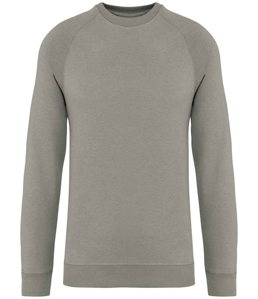 Native Spirit NS423 Unisex Raglan Sleeve Sweatshirt Half moon back yoke - COOZO