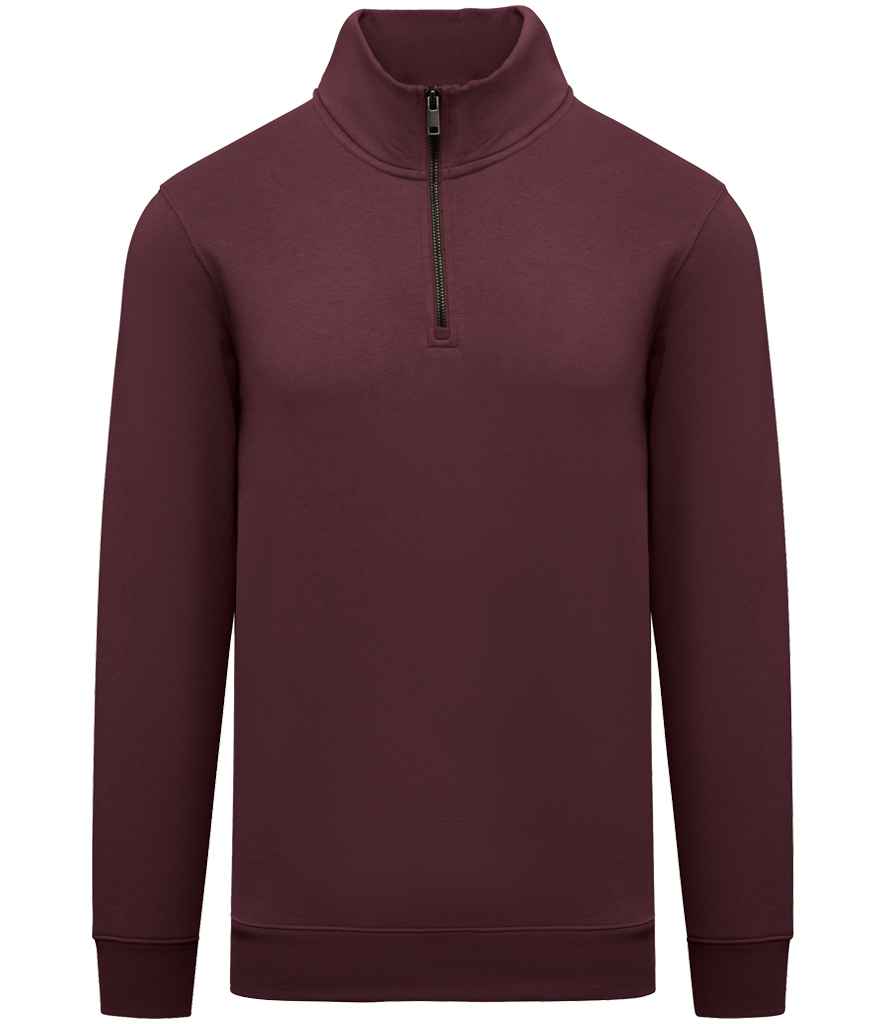 Native Spirit NS428 Quarter Zip Sweatshirt - COOZO