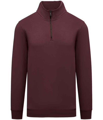 Native Spirit NS428 Quarter Zip Sweatshirt - COOZO