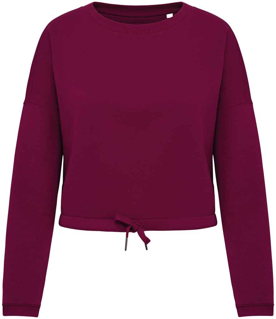 Native Spirit NS429 Ladies Oversized Cropped Sweatshirt