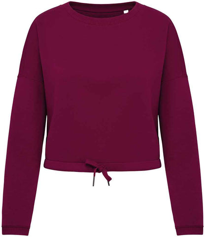 Native Spirit NS429 Ladies Oversized Cropped Sweatshirt