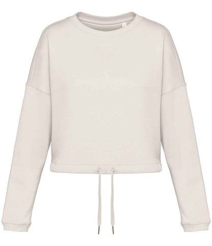 Native Spirit NS429 Ladies Oversized Cropped Sweatshirt