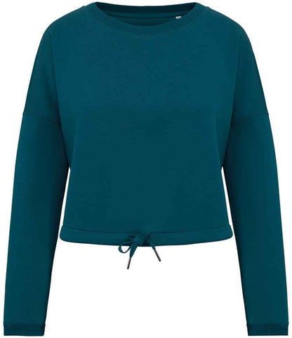 Native Spirit NS429 Ladies Oversized Cropped Sweatshirt