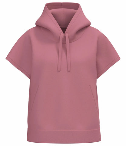 Native Spirit NS446 Ladies French Terry Sleeveless Hooded Sweatshirt