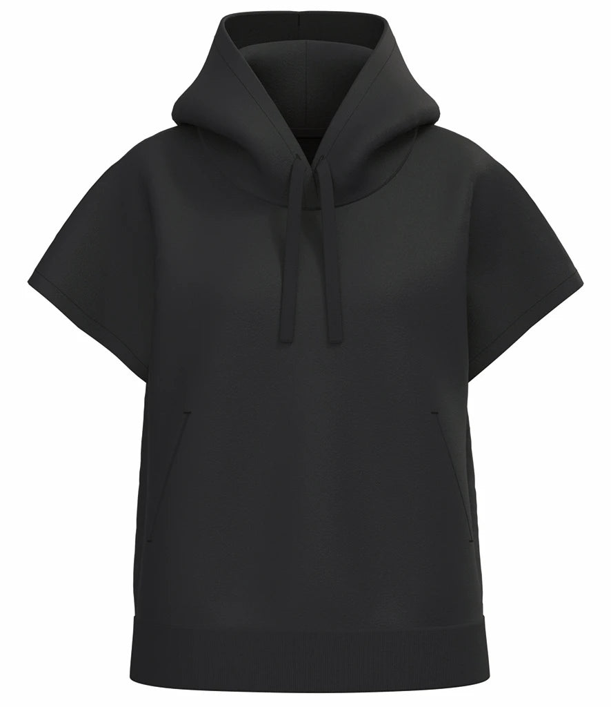 Native Spirit NS446 Ladies French Terry Sleeveless Hooded Sweatshirt