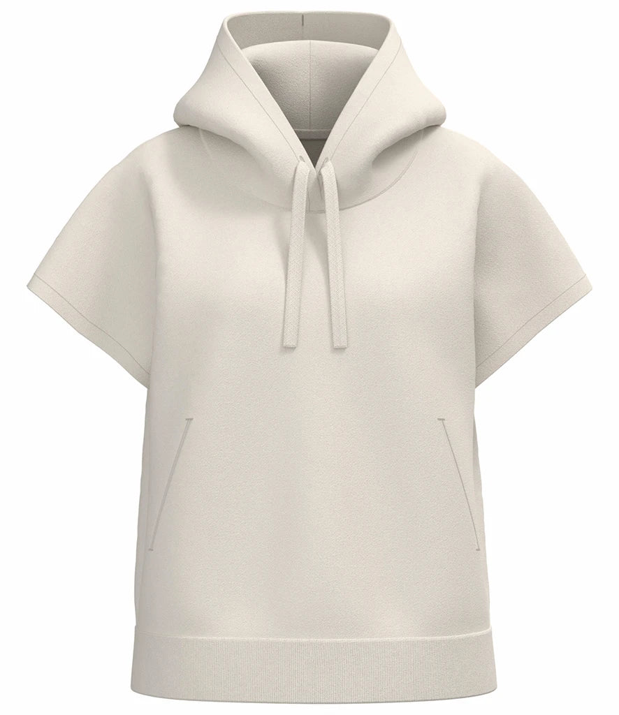 Native Spirit NS446 Ladies French Terry Sleeveless Hooded Sweatshirt