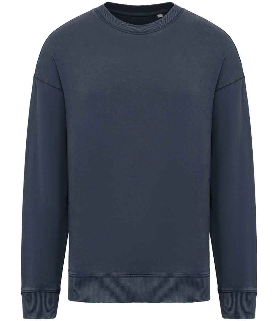 Native Spirit NS447 Washed Effect Oversize Swt. - COOZO