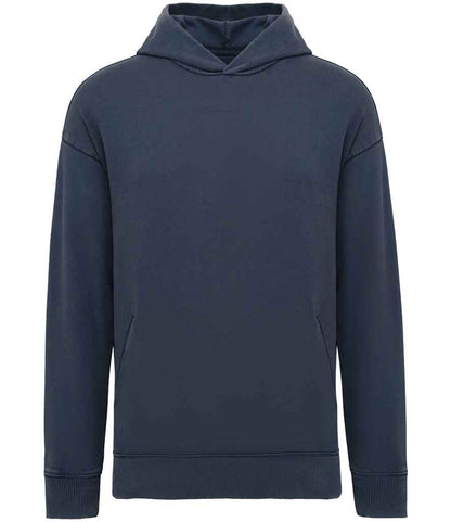 Native Spirit NS448 Washed Effect Oversized Hooded Sweatshirt - COOZO