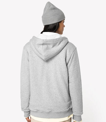 COOZO-Native Spirit Unisex Sherpa lined Full Zip Sweatshirt