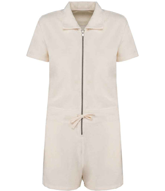 Native Spirit NS5002 Ladies Eco Friendly Terry Towel Short Overall - COOZO