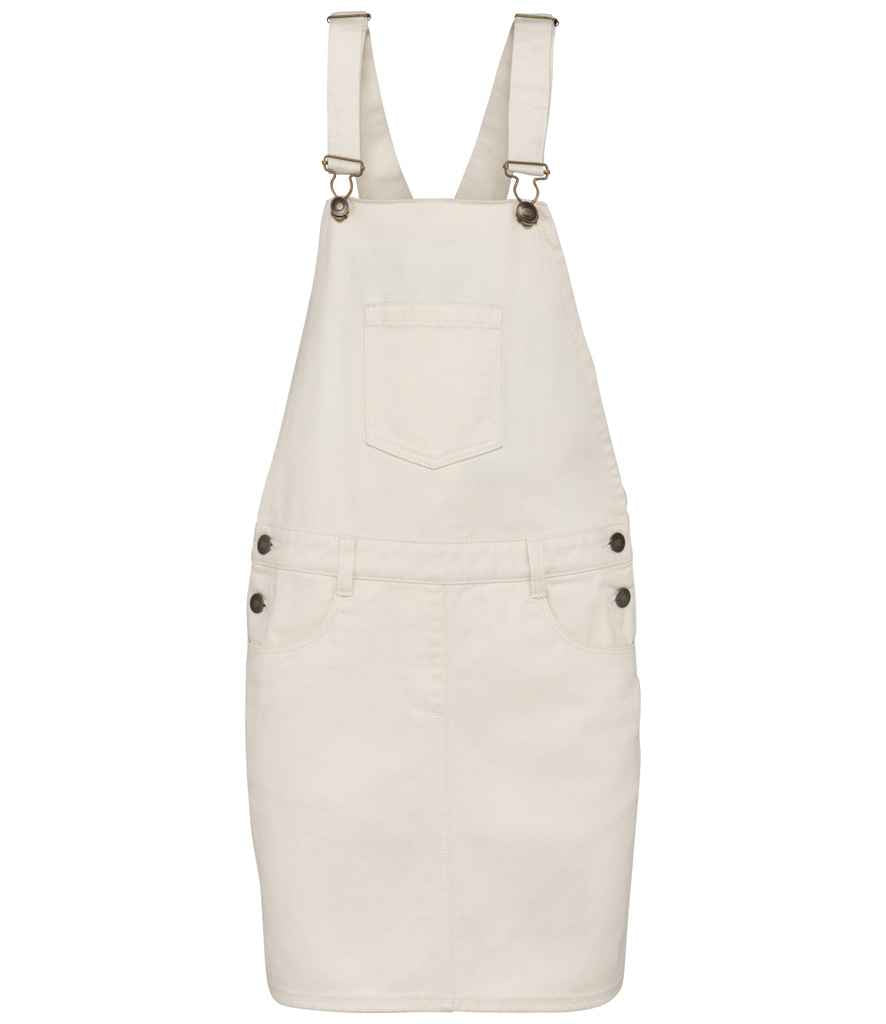 Native Spirit NS5010 Ladies Dungarees Dress 100% organic cotton twill - COOZO