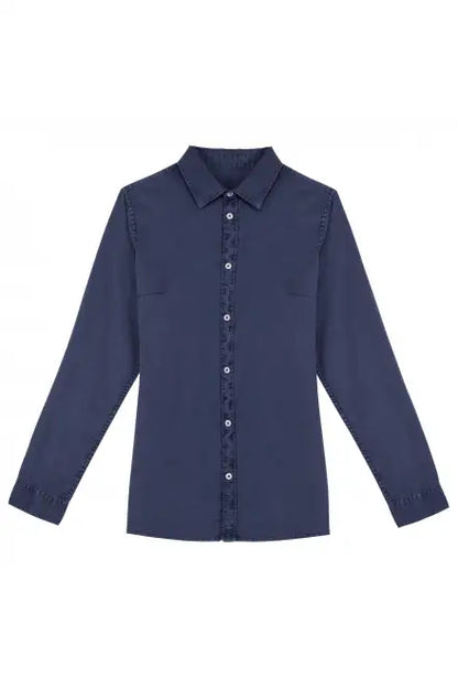 Native Spirit NS503 Ladies Washed Long Sleeve Shirt 100% organic combed cotton Classic fit - COOZO