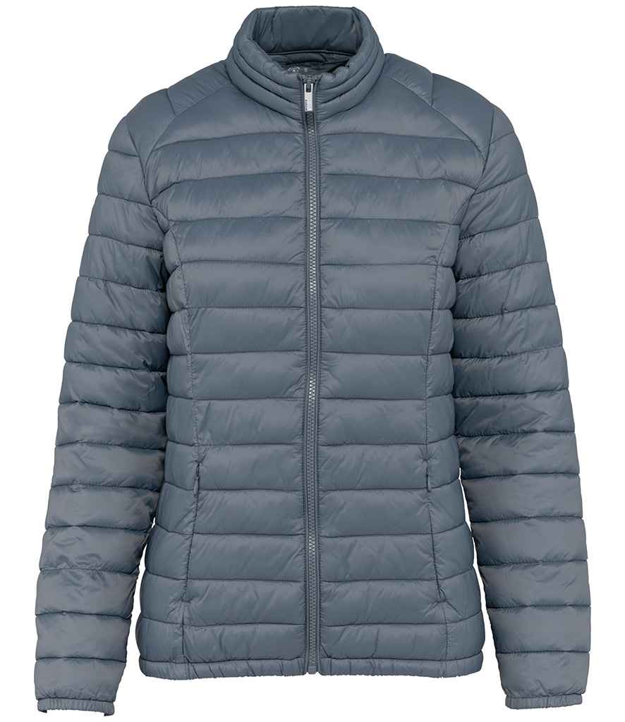 Native Spirit NS6001 Ladies Lightweight Recycled Padded Jacket Slightly fitted Shower resistant and windproof - COOZO