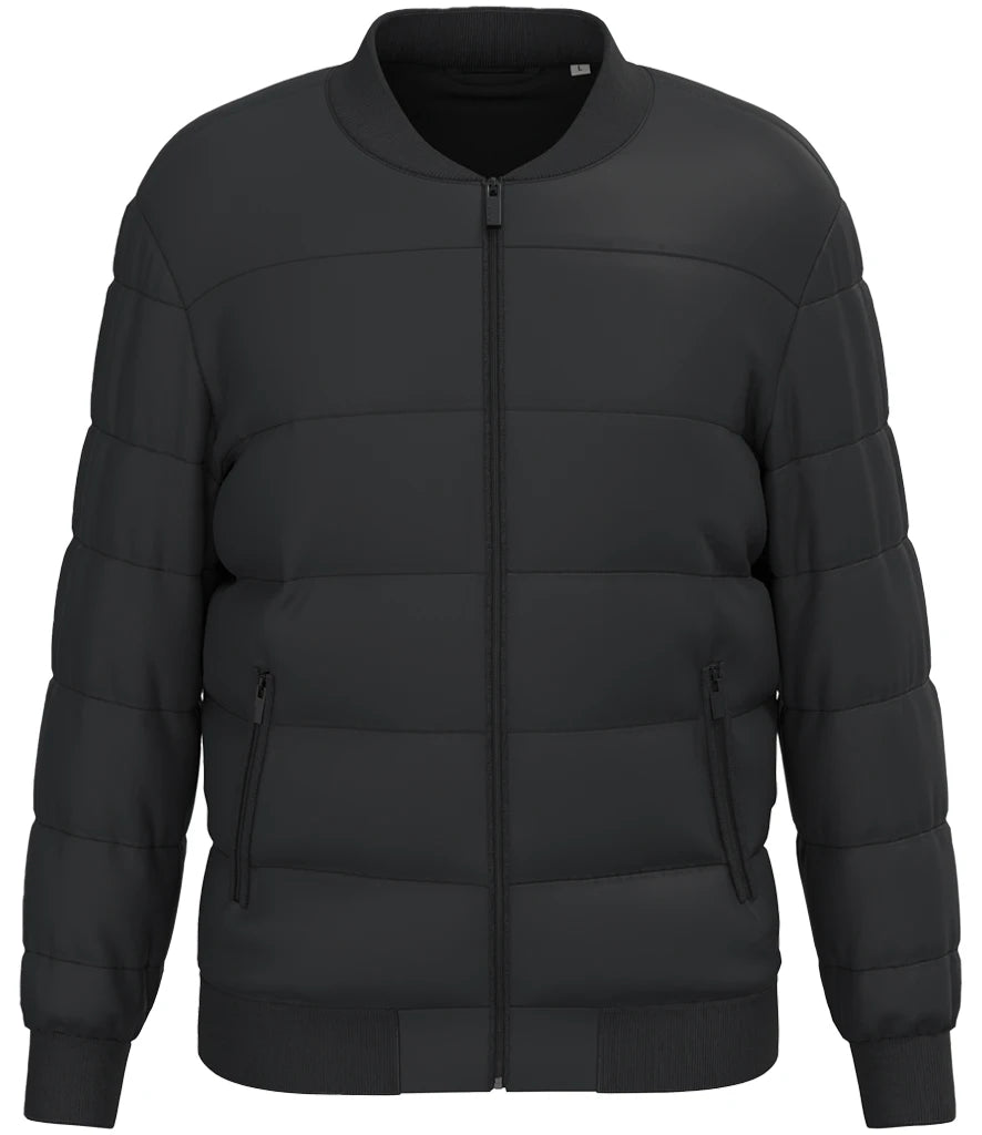 Native Spirit NS613 Varsity Collar Padded Jacket - COOZO