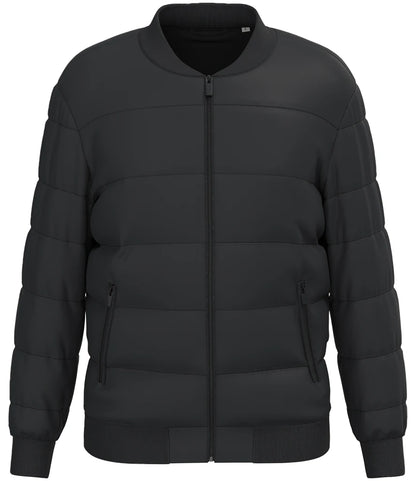 Native Spirit NS613 Varsity Collar Padded Jacket - COOZO