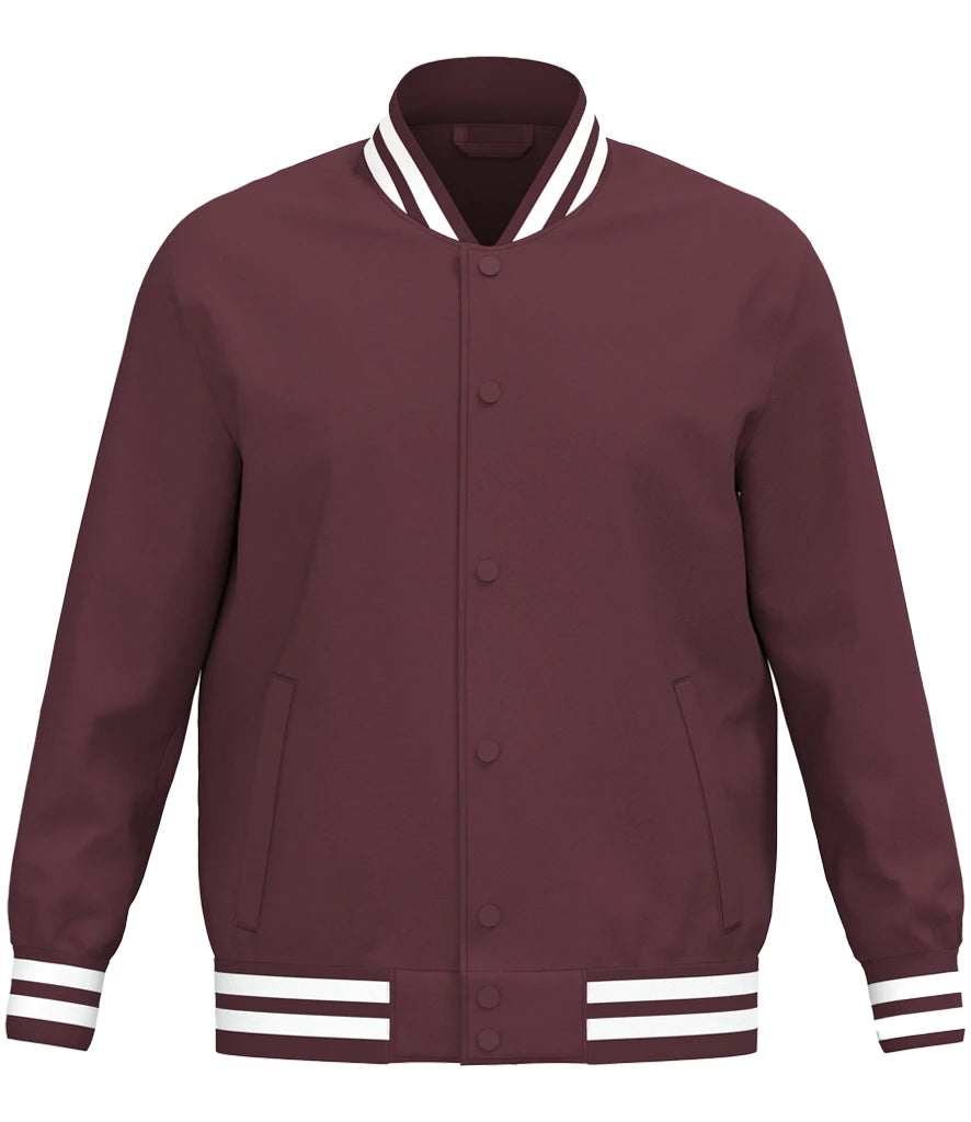 Native Spirit NS618 Unisex Varsity Padded Jacket - COOZO
