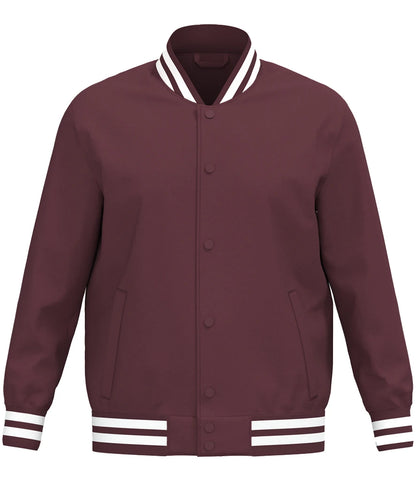 Native Spirit NS618 Unisex Varsity Padded Jacket - COOZO