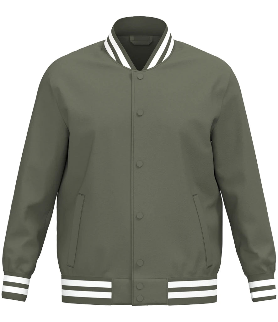 Native Spirit NS618 Unisex Varsity Padded Jacket - COOZO
