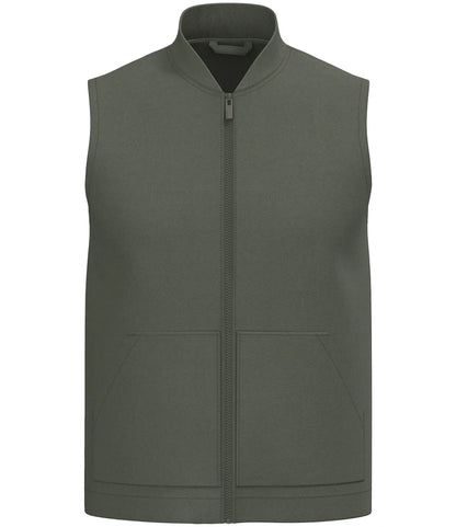 Native Spirit NS623 Unisex Twill Bodywarmer With Varsity Collar - COOZO
