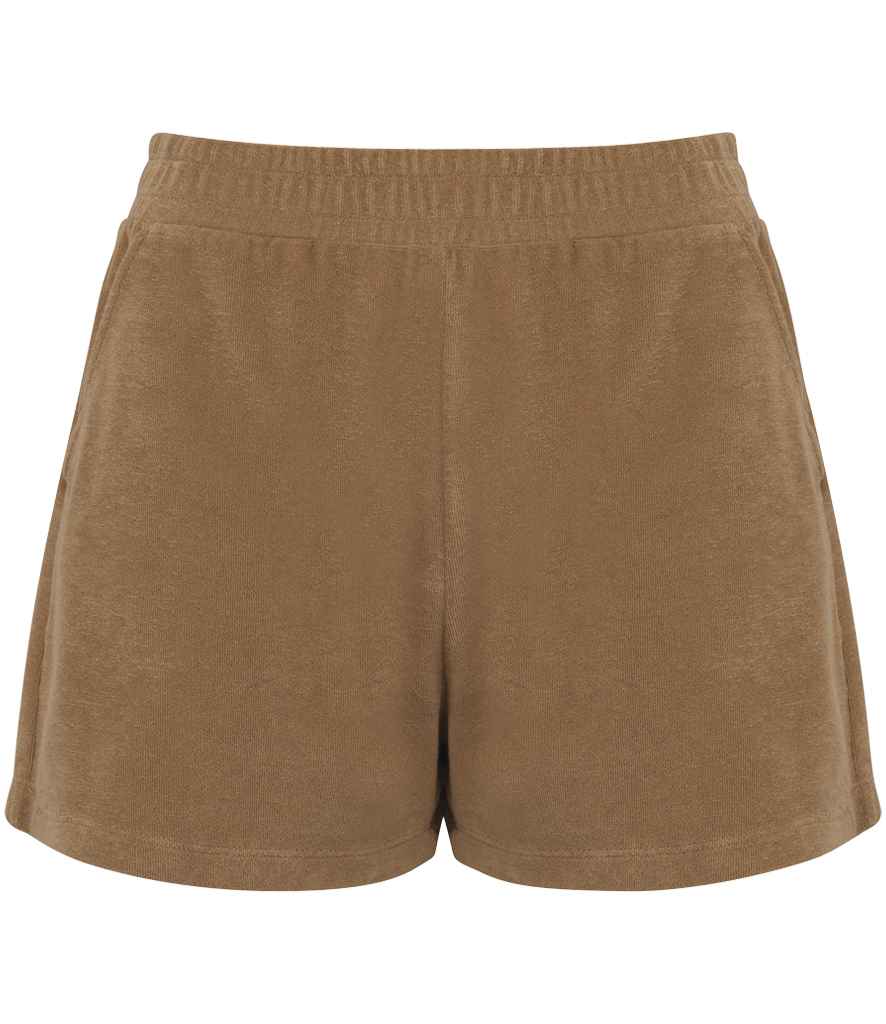 Native Spirit NS728 Ladies Terry Towel Shorts Towelling fabric - COOZO