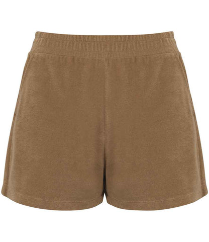 Native Spirit NS728 Ladies Terry Towel Shorts Towelling fabric - COOZO