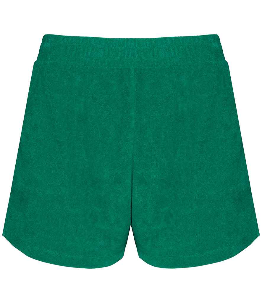 Native Spirit NS728 Ladies Terry Towel Shorts Towelling fabric - COOZO