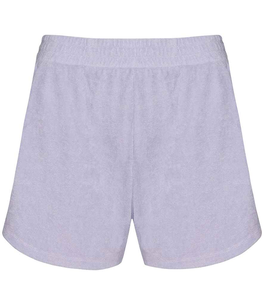 Native Spirit NS728 Ladies Terry Towel Shorts Towelling fabric - COOZO