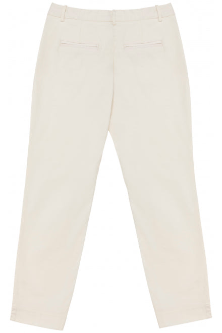 Native Spirit NS737 Ladies Chino Trousers Straight fit Belt loops Stretch twill with peach finish - COOZO