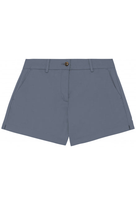 Native Spirit NS739 Ladies Chino Shorts Belt loops - COOZO