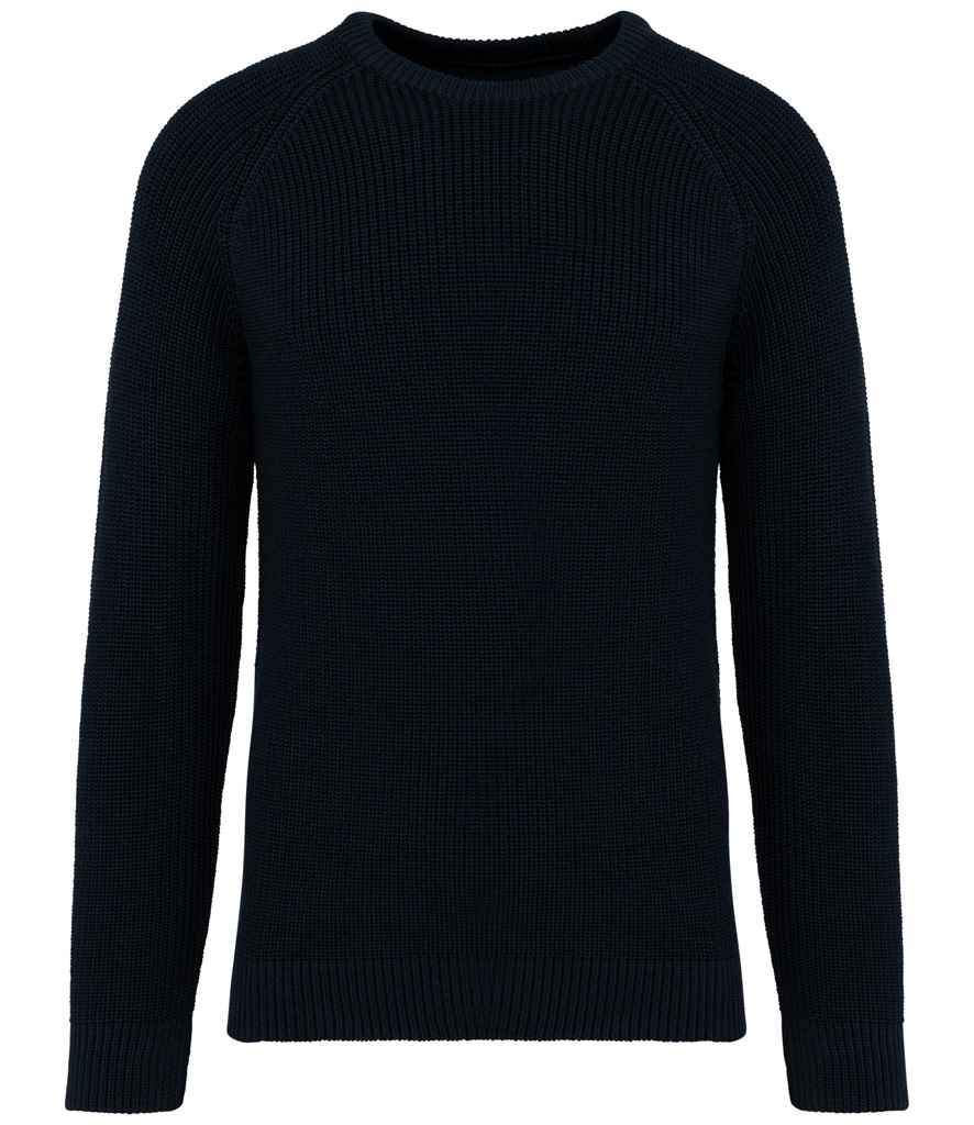 Native Spirit NS911 Chunky Knit Sweater Raglan sleeves Fully fashioned knit - COOZO