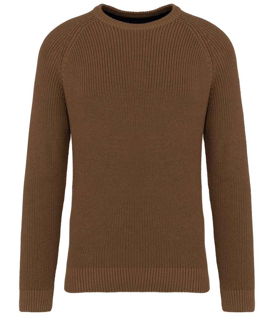 Native Spirit NS911 Chunky Knit Sweater Raglan sleeves Fully fashioned knit - COOZO